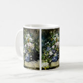 Vase van de Mok van de Koffie van de Bloemen (Voorkant links)