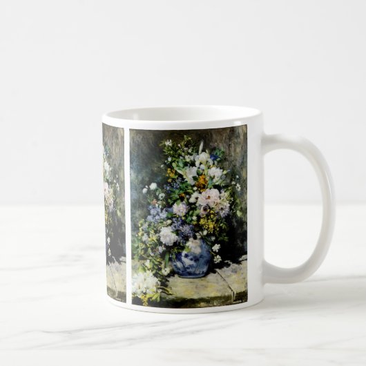Vase van de Mok van de Koffie van de Bloemen (Rechts)