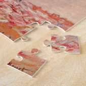 Vase van de Peonies Monet Fine Art Legpuzzel (Zijkant)