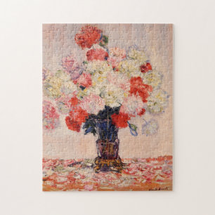 Vase van de Peonies Monet Fine Art Legpuzzel