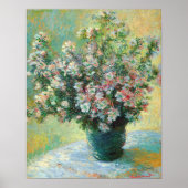 Vase van Flowers Fine Art Claude Monet Fine Art Poster (Voorkant)