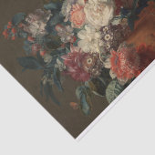 Vase van het Klassieke schilderen van Bloemen Tissuepapier (Detail)