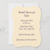 Vase van het Vrijgezellenfeest van de Peonies Mone Kaart (Achterkant)