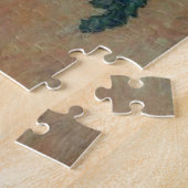 Vase van papaver Monet Fine Art Legpuzzel (Zijkant)