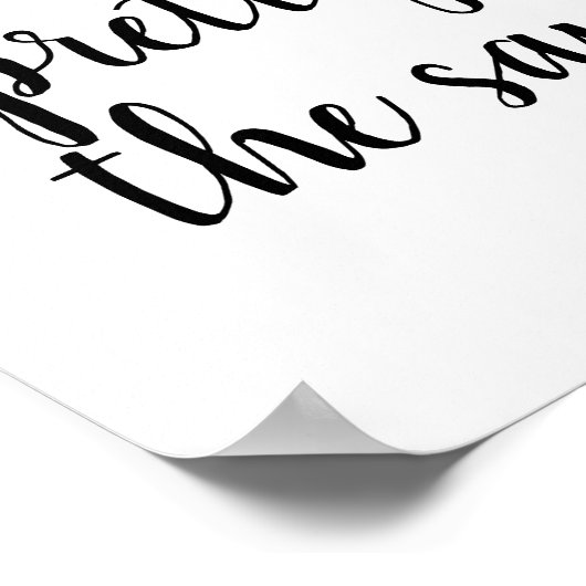 Vase van roze Tulpen is Poster van geluk (Hoek)