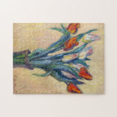 Vase van Tulps Monet Fine Art Legpuzzel (Horizontaal)