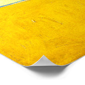 Vase van vijftien zonnebloemen, Van Gogh Poster (Hoek)