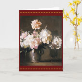 Vase van volken kaart (Gele Bloem)