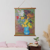 Vase with Daisies and Anemones, Van Gogh Hangend Wandkleed (Slaapkamer)