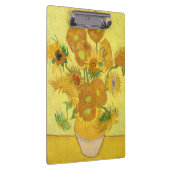 Vase with fifteen sunflowers by Vincent Van Gogh  Klembord (Rechts)