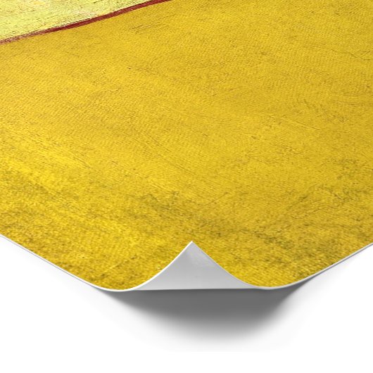 Vase with fifteen sunflowers by Vincent Van Gogh  Poster (Hoek)