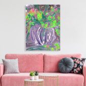 Vase with flowers canvas afdruk (Insitu (Woonkamer))