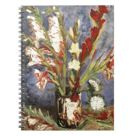 Vase with Gladioli by Vincent van Gogh, 1886. Notitieboek