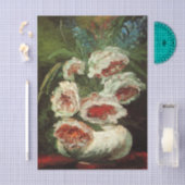Vase with Peonies by Vincent van Gogh Tissuepapier (Craft)