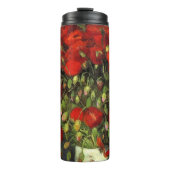 Vase with Red Poppies by Vincent van Gogh Thermosbeker (Voorkant)