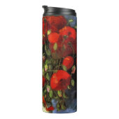 Vase with Red Poppies by Vincent van Gogh Thermosbeker (Geroteerd rechts)