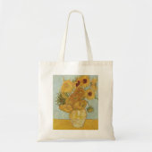 Vase with Twelve Sunflowers by Van Gogh Tote Bag (Voorkant)