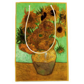 Vase with Twelve Sunflowers by Vincent van Gogh Medium Cadeauzakje (Voorkant)