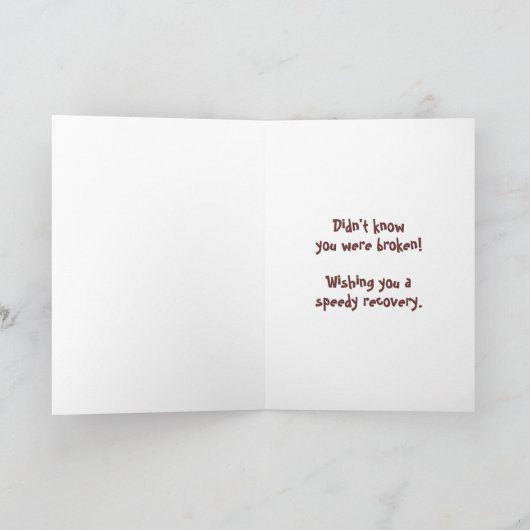 Vasectomie Hond Humor Kaart (Binnen)