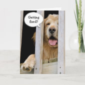 Vasectomie Humor Kaart (Voorkant)