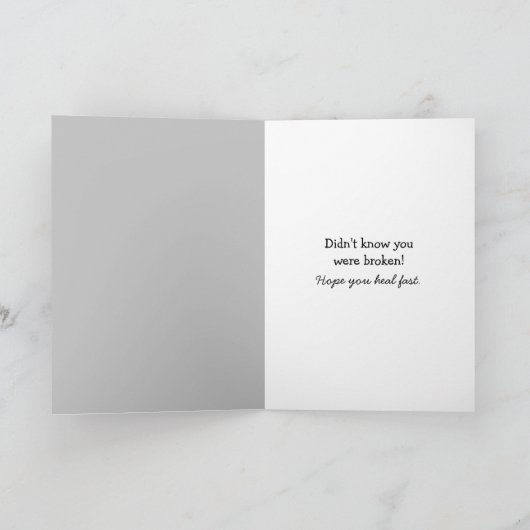 Vasectomie-humor met chimpansee kaart (Binnen)