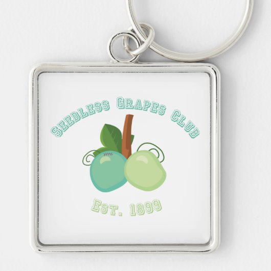 Vasectomie humor - vast sleutelhanger (Voorkant)