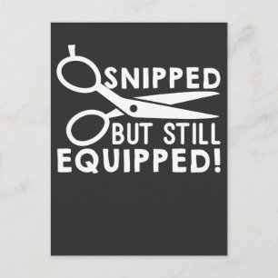 Vasectomie is doorgesneden maar nog steeds uitgero briefkaart