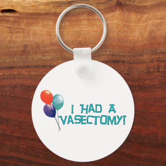 Vasectomie Sleutelhanger (Voorkant)