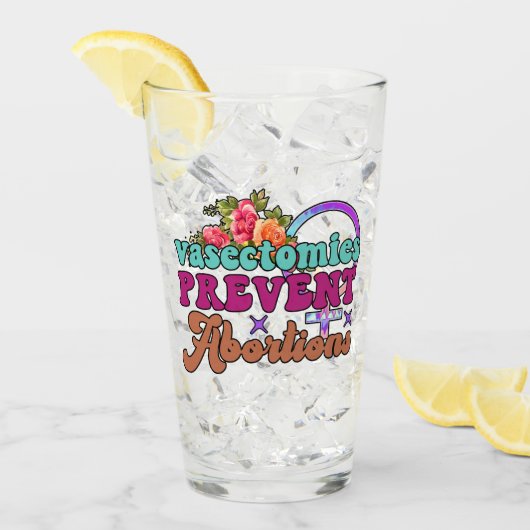 Vasectomie Verhinder abortus Glazen trommel (Voorkant ijs)