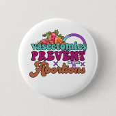 Vasectomie Voorkomen abortus Button (Voorkant)