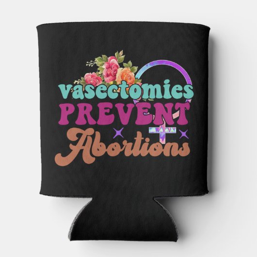 Vasectomie Voorkomen abortus Cozy Blikjeskoeler (Achterkant)