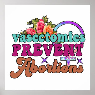 Vasectomie Voorkomen abortus Poster