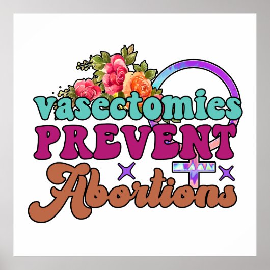 Vasectomie Voorkomen abortus Poster (Voorkant)