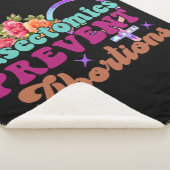 Vasectomie Voorkomen abortus Sherpa Blanket Deken (3/4)