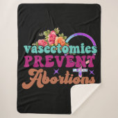 Vasectomie Voorkomen abortus Sherpa Blanket Sherpa Deken (Voorkant)