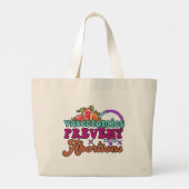 Vasectomie voorkomt abortus Canvas tas #2 (Achterkant)