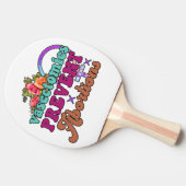 Vasectomie voorkomt abortus pingpongpeddel tafeltennisbatje (Zijkant)