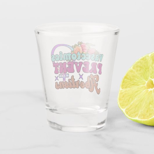 Vasectomie voorkomt boringen warm glas (Achterkant)