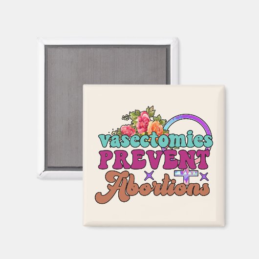 Vasectomie voorspraak magneet (Voorkant / Achterkant)