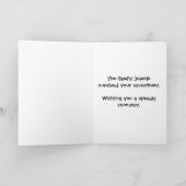 Vasectomie ziet er goed uit kaart (Binnen)