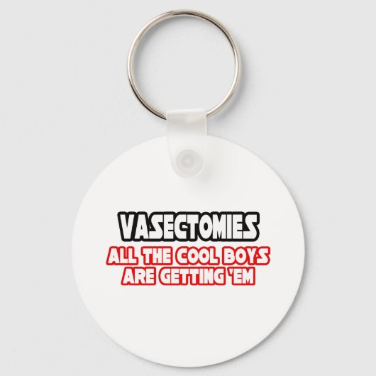 Vasectomieën... Koelboeien Sleutelhanger (Voorkant)