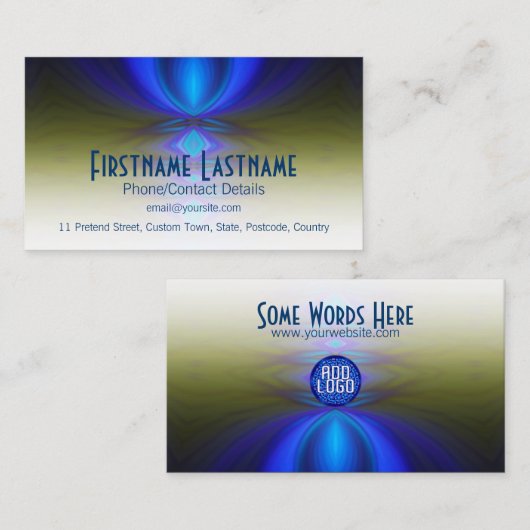 VasiBiru VISITEKAARTJE (Voorkant / Achterkant)