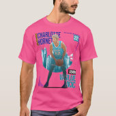 Vasilije Micic Basketball Art Hornets 2 T-shirt (Voorkant)
