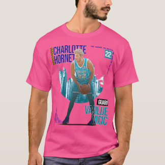 Vasilije Micic Basketball Art Hornets 2 T-shirt
