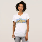 Vasilitsi - 3D-Panorama-kaart T-shirt (Voorkant volledig)