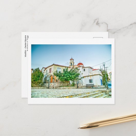 Vasilitsi - Center Square - Briefkaart (Voorkant / Achterkant in situ)