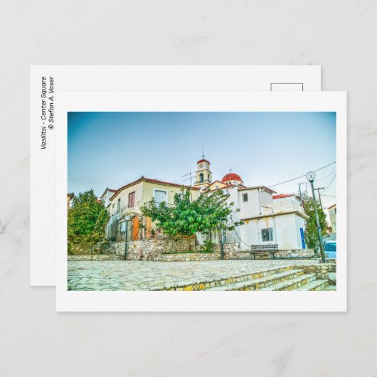 Vasilitsi - Center Square - Briefkaart (Voorkant / Achterkant)