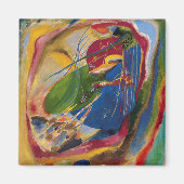 Vasily Kandinsky - Afbeelding met drie spots Magneet (Voorkant)