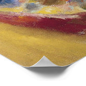 Vasily Kandinsky - Afbeelding met drie spots Poster (Hoek)