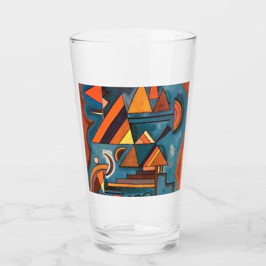 Vasily Kandinsky Bauhaus Dessau Glas (Voorkant)